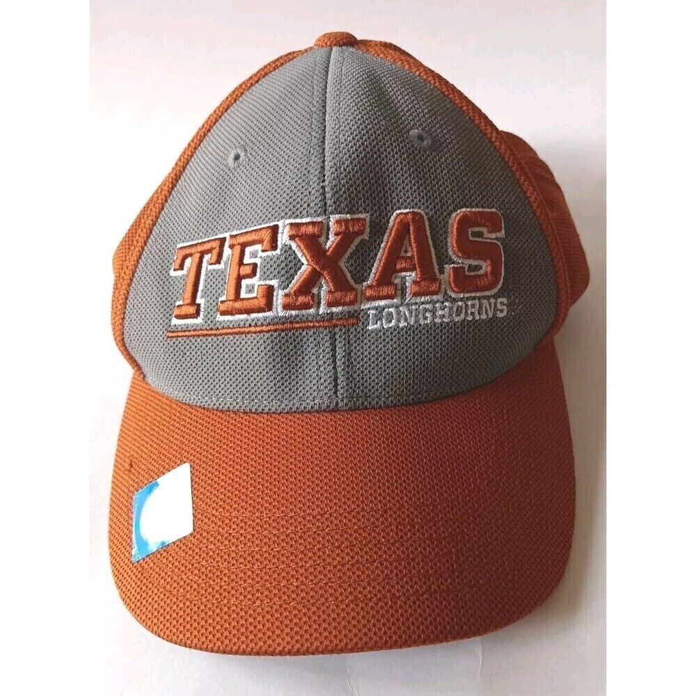 Texas Longhorns Hat Adjustable Orange College Football Embroidered Logo